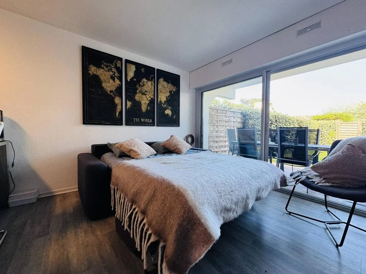 Daire Ty Cardinaux, Grand Studio Cabine, Terrasse, Jardin, Tennis Quiberon Fransa